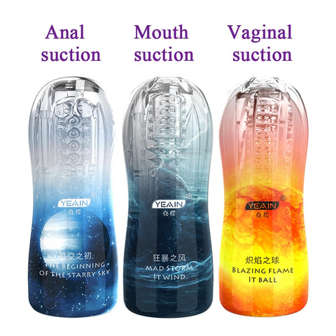 Vibefun 3d Realistic Vagina Pussy Oral Anal Masturbation Machine Vibration Modes Silicone Masturbator Cup Adult Sex Toys For Man Male